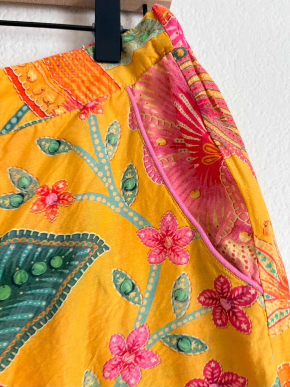 Anthropologie Farm Rio Tropical Macaw Bloom Pants View 5